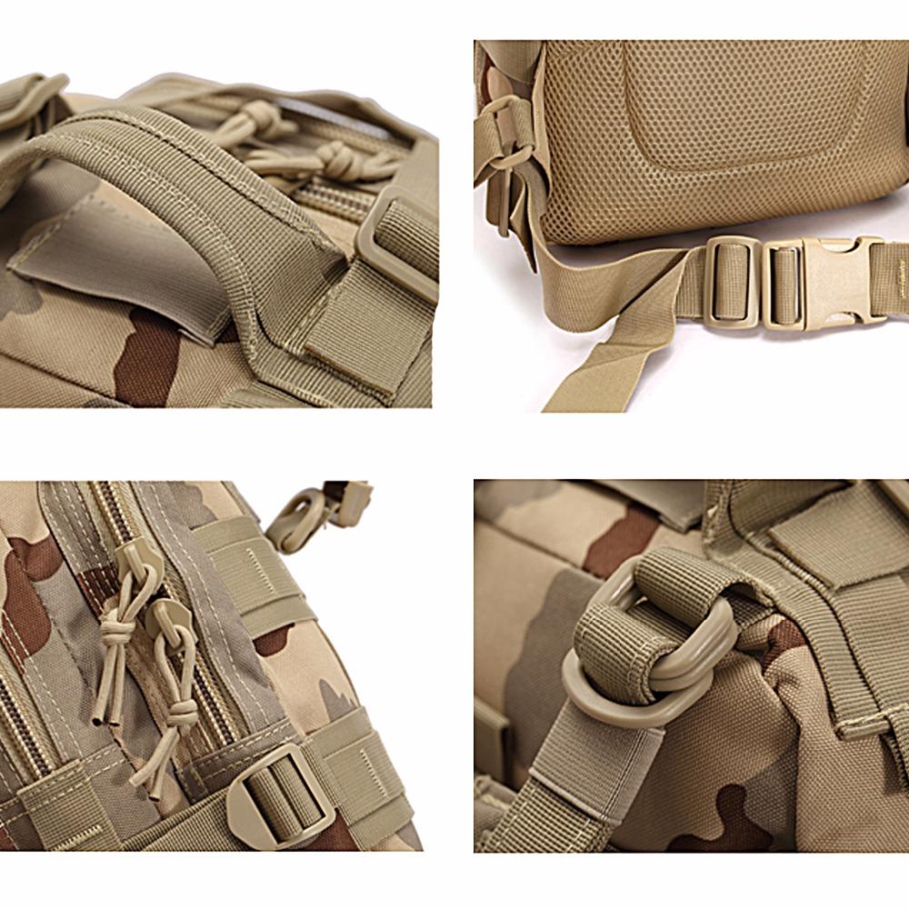 Black Hawk Commandos Military 3D Backpack Shoulder Bag 35L Molle System Waterproof camouflage pack for Travelling